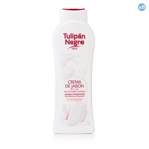 Pack 6x: Gel de Baño - Crema de Jabón - Tulipan Negro - 1