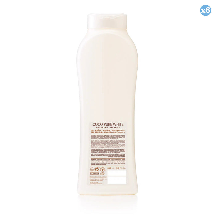 Pack 6x - Gel coco pure white - Tulipan Negro - 1