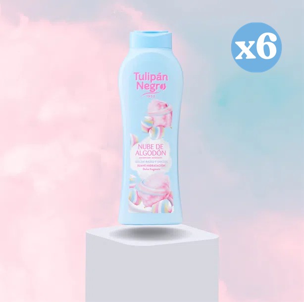 Pack 6x: Gel de Baño Nube de Algodón 650ml - Tulipan Negro - 3