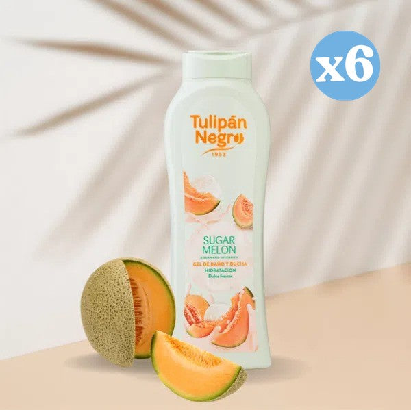 Pack 6x - Gel de ducha sugar melon - Tulipan Negro - 2