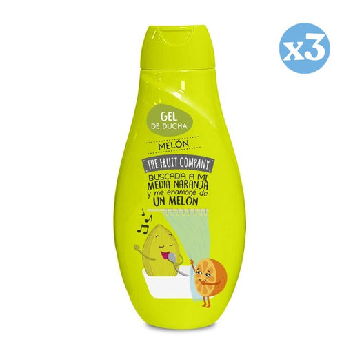 Pack 3x: Gel de Ducha Melón - The Fruit Company - 1