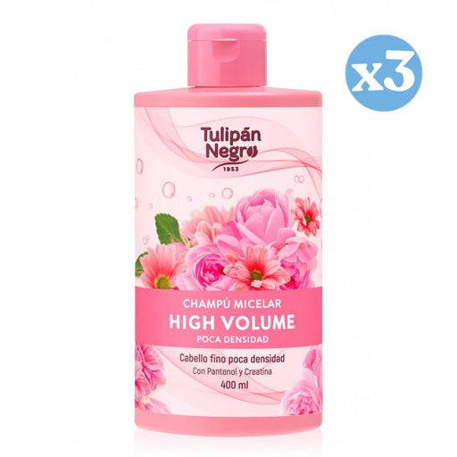 Pack 3x: Champú Micelar High Volume - Tulipan Negro - 1