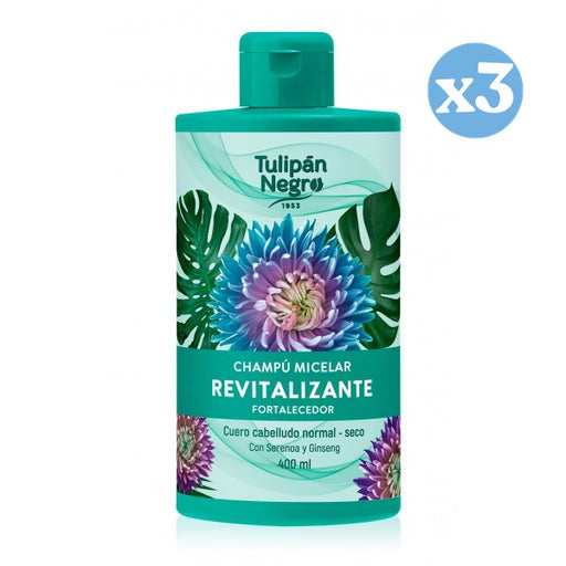 Pack 3x: Champú Micelar Revitalizante - Tulipan Negro - 1