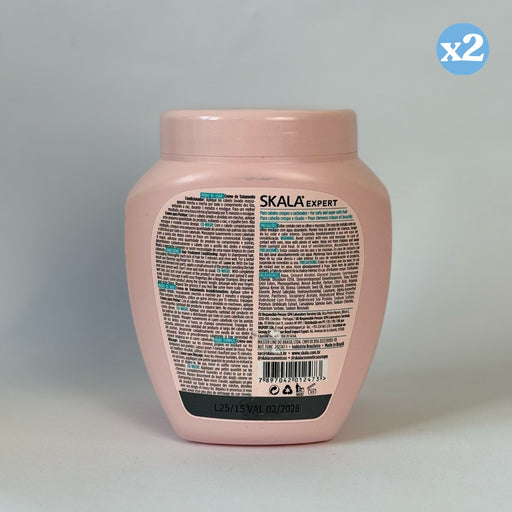 Pack 2x: Crema Acondicionadora y Mascarilla Divino Potao 1000ml - Skala - 2