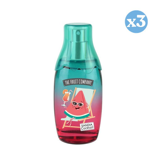 Pack 3x: Eau de Toilette - The Fruit Company - 1