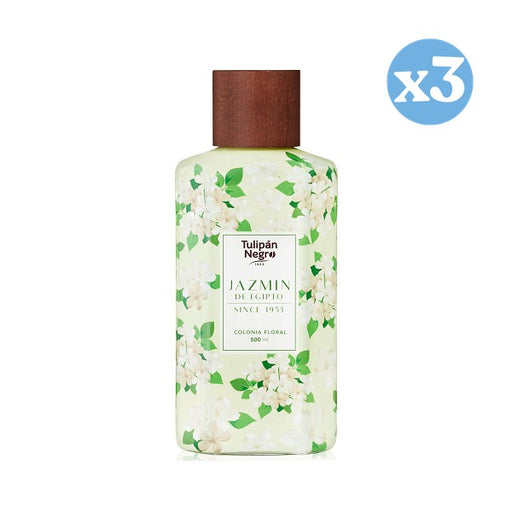 Pack 3x - Colonia Floral Jazmín de Egipto: 500 ML - Tulipan Negro - 1