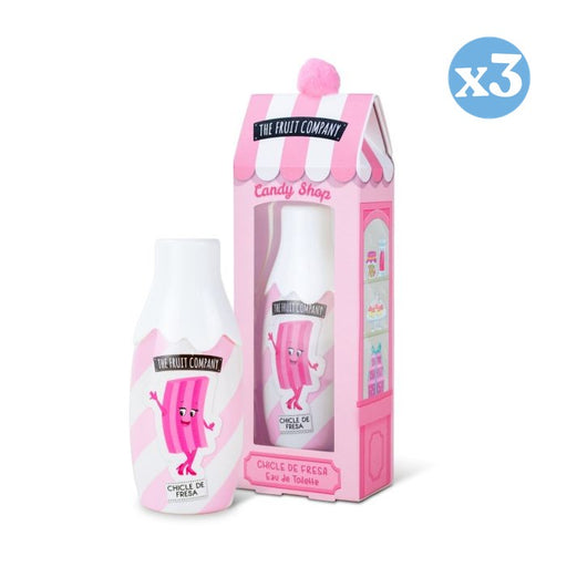 Pack 3x: Colonia Chicle de Fresa - Candy Edition - The Fruit Company - 1