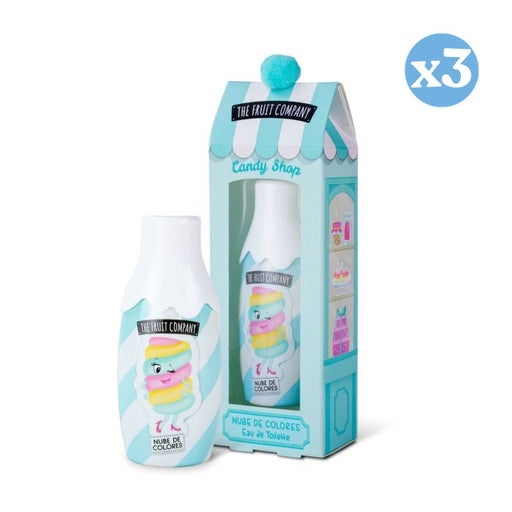 Pack 3x: Colonia Nube de Colores Candy Edition - The Fruit Company - 1