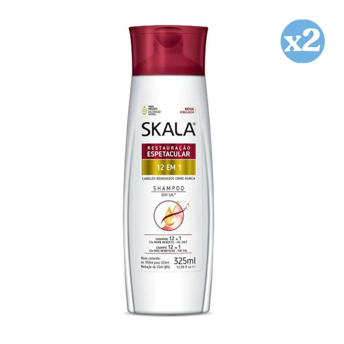 Pack 2x - Champu 12 Em 1 325Ml - Skala - 1