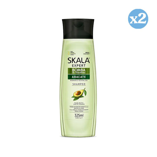 Pack 2x: Champú Bomba Vitaminas Aguacate 325ml - Skala - 1