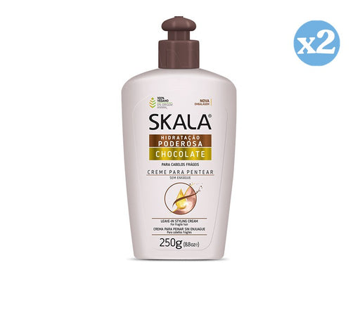 Pack 2x: Crema para Peinar Chocolate 250gr - Skala - 1