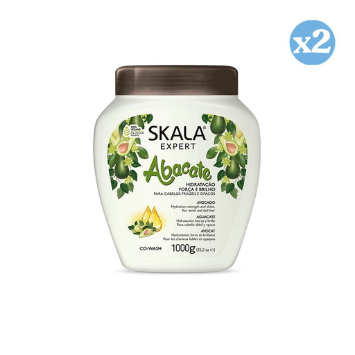 Pack 2x: Crema Acondicionadora Bomba Vitaminas Aguacate 1000ml - Skala - 2