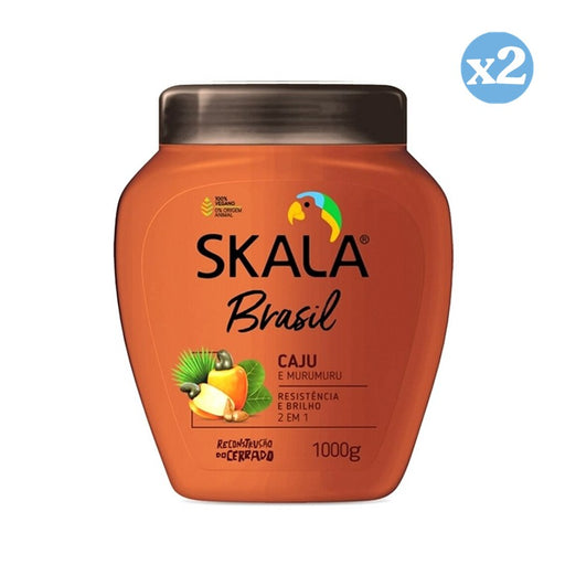 Pack 2x: Crema Acondicionadora Caju E Murumuru 1000ml - Skala - 1
