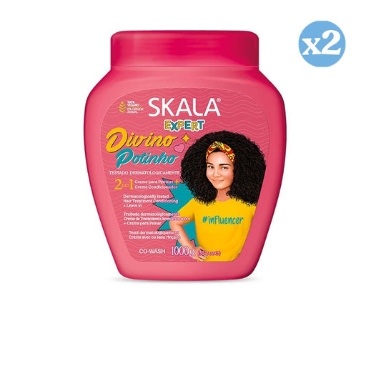 Pack 2x: Crema Acondicionadora Kids 1000ml - Skala - 1
