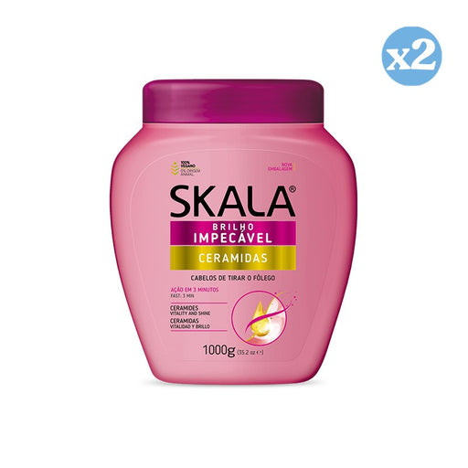 Pack 2x: Crema Acondicionadora Ceramidas 1000ml - Skala - 1