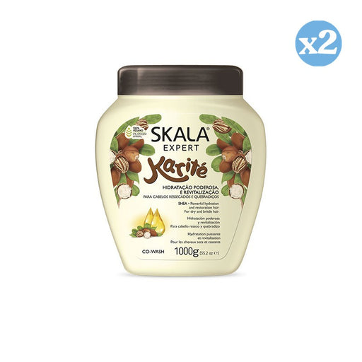 Pack 2x: Crema Acondicionadora Karite 1000ml - Skala - 1