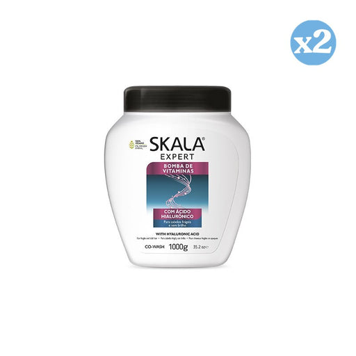 Pack 2x: Crema Acondicionadora Bomba Vitaminas 1000ml - Skala - 2
