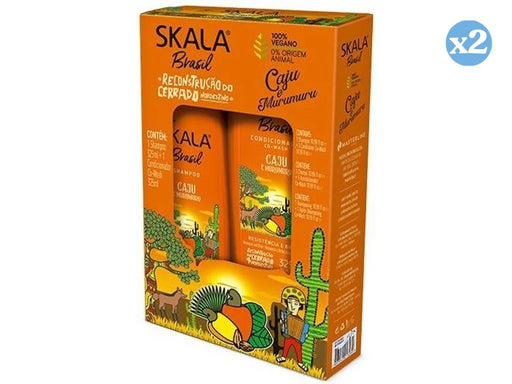 Pack 2x: Pack Champú + Acondicionador - Caju E Murumuru - Skala - 1