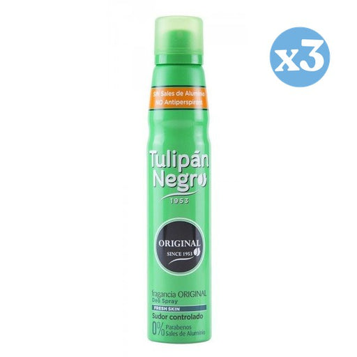 Pack 3x - TULIPAN NEGRO ORIGINAL deo vaporizador 200 ml - Tulipan Negro - 1