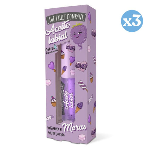 Pack 3x: Aceite Labial de Moras - The Fruit Company - 1