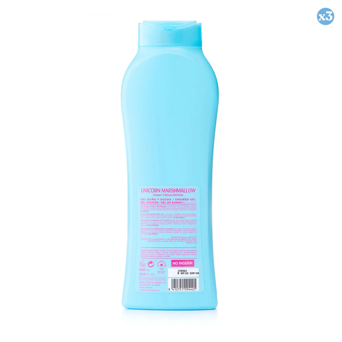 Pack 3x - Gel Unicornio 650 ml - Tulipan Negro - 3