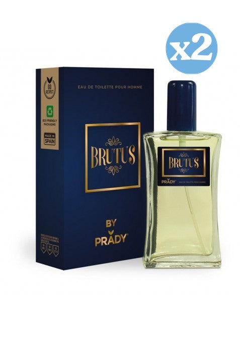 Pack 2x: Eau de Toilette Brutus para Hombre 100ml - Prady - 1