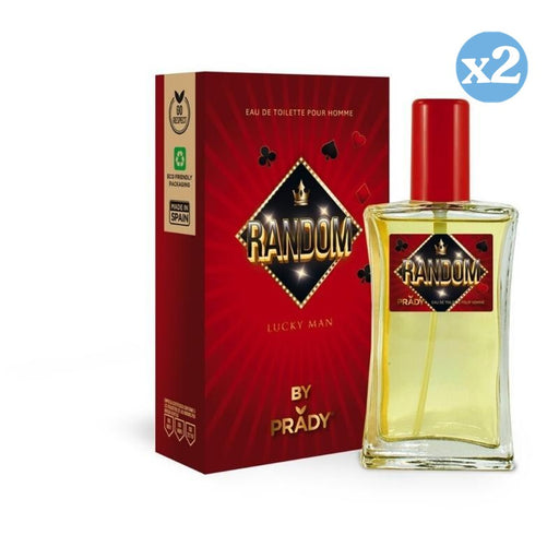 Pack 2x: Eau de Toilette Random para Hombres 100ml - Prady - 1