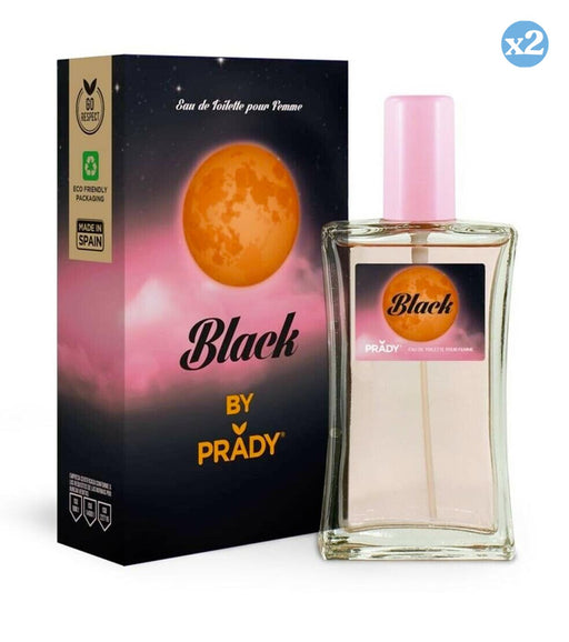 Pack 2x: Black Femme Eau de Toilette 90ml - Prady - 1