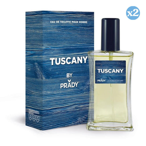 Pack 2x: Eau de Toilette Toscany para Hombres 100ml - Prady - 1