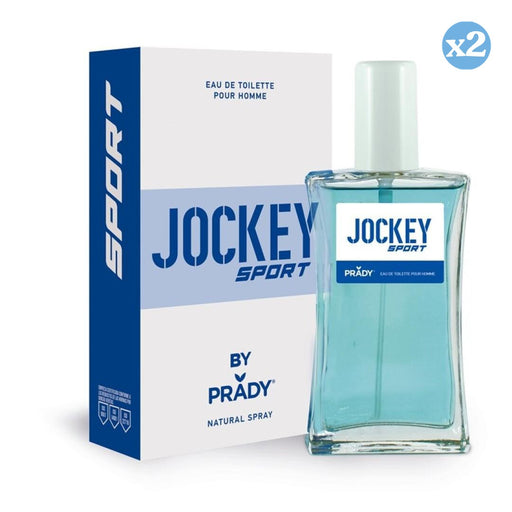 Pack 2x: Eau de Toilette Jockey Sport para Hombres 100ml - Prady - 1