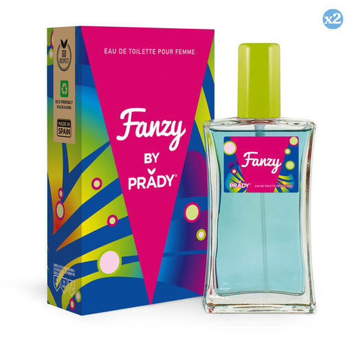 Pack 2x: Colonia Fanzy Femme 90 ml - Prady - 1