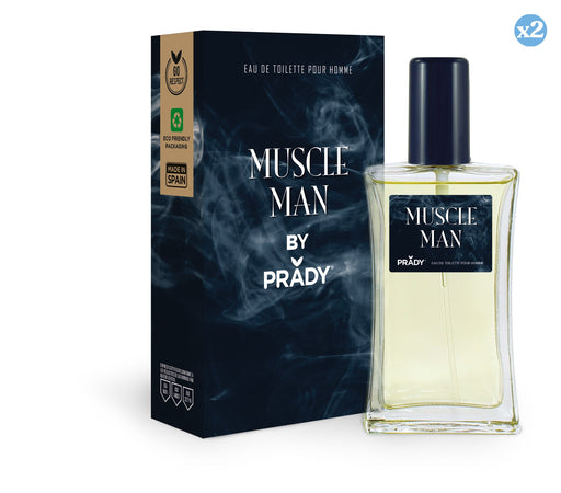 Pack 2x: Colonia Muscle Man 90 ml - Prady - 1