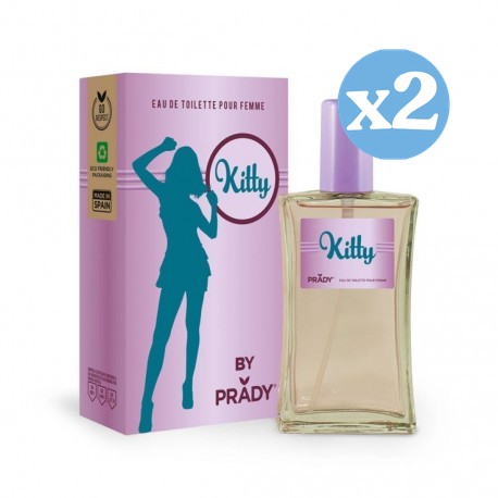 Pack 2x: Colonia Kitty Femme 90ml - Prady - 1