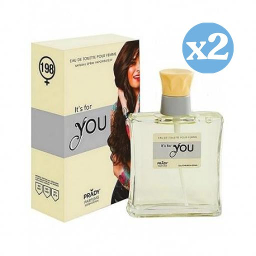 Pack 2x: Eau de Toilette You Femme 90 ml - Prady - 1
