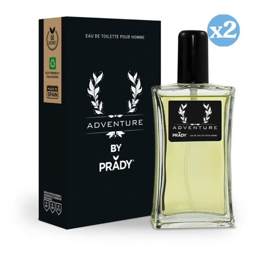 Pack 2x: Eau de Toilette Adventure para Hombre 100ml - Prady - 1