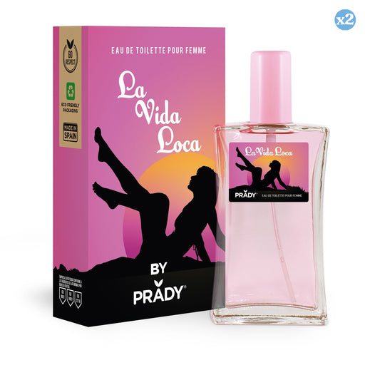 Pack 2x: Colonia La Vida Loca Femme 90 ml - Prady - 1