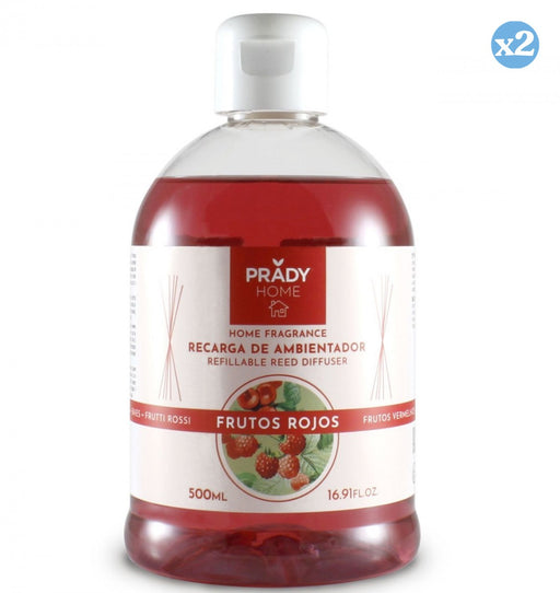 Pack 2x: Recambio Mikado 500 ml | Ambientador en Formato Ahorro para Difusores con Varillas - Prady - 1