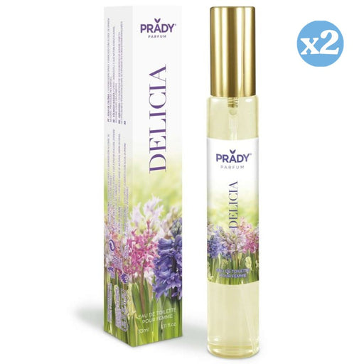 Pack 2x: Eau de Toilette Delicia 33ml - Prady - 1