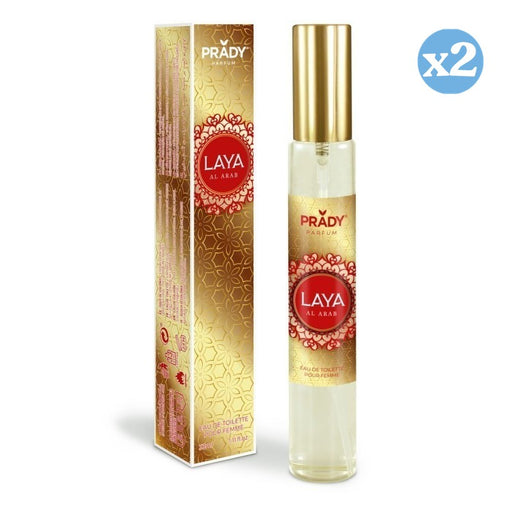 Pack 2x: Eau de Toilette Laya al Arab 33ml - Prady - 1
