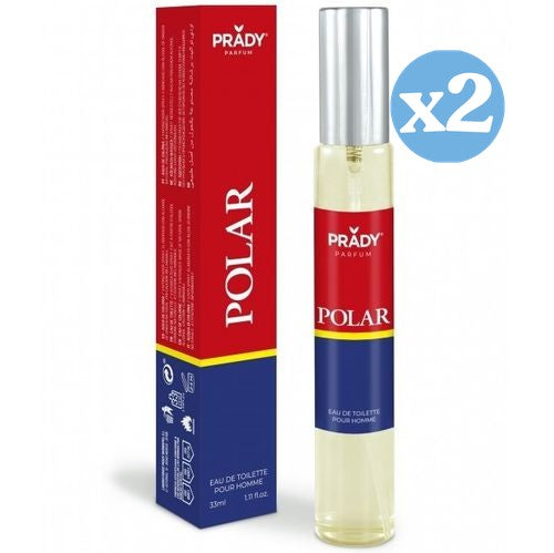 Pack 2x: Eau de Toilette Polar 33ml - Prady - 1