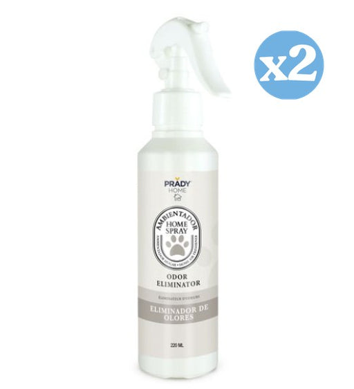 Pack 2x: Ambientador Home Spray Eliminador de Olores – 220ml - Prady - 1