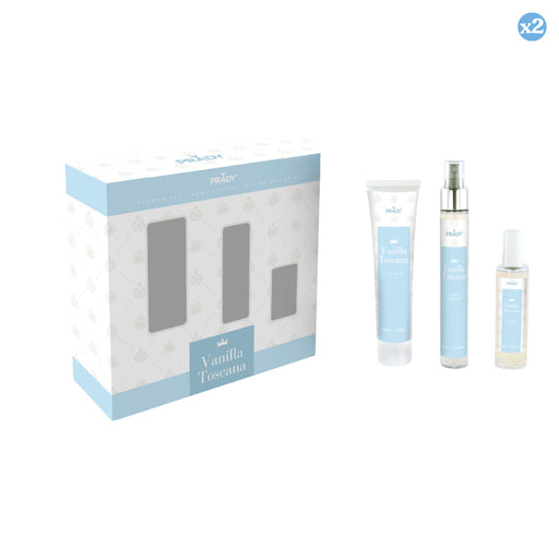 Pack 2x: Set Vanilla Toscana – Eau de Toilette, Body Splash y Body Lotion – 225 ml – Prady - Prady - 1