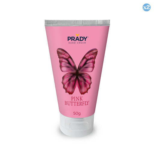 Pack 2x: Crema de Manos Pink Butterfly 50 gr - Prady - 1