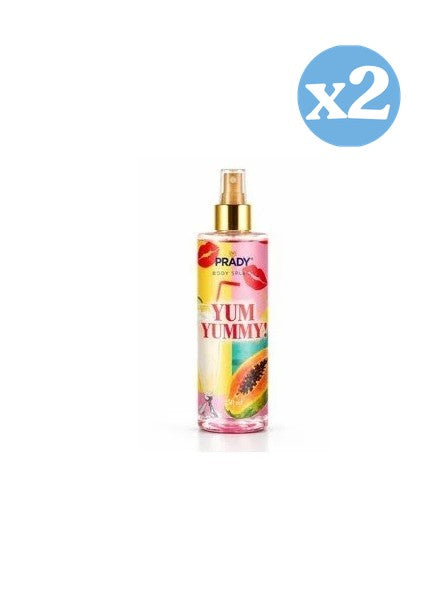 Pack 2x: Bruma Corporal Brillante con Aloe Vera  250ml - Prady - 1