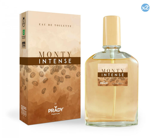 Pack 2x: Eau de Toilette Monty Intense Unisex 90ml - Prady - 1