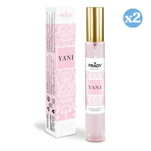 Pack 2x: Eau de Toilette Yani para Mujer 33ml - Prady - 1