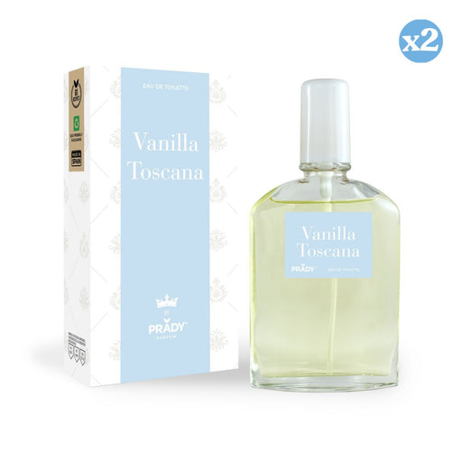 Pack 2x: Eau de Toilette Vanilla Toscana 85ml - Prady - 1