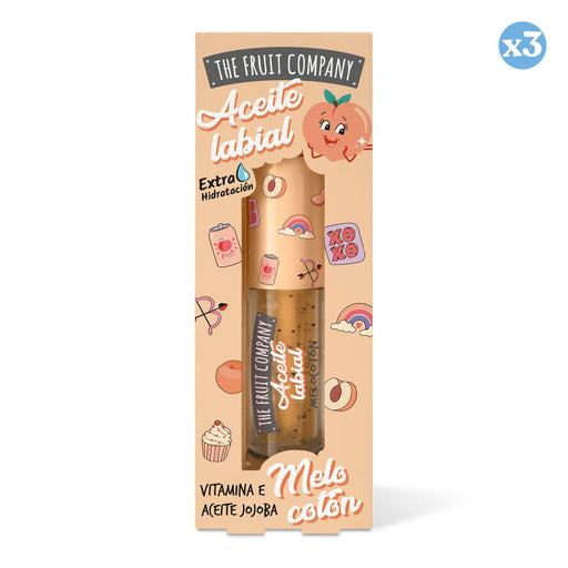 Pack 3x: Aceite Labial de Melocotón 3,6ml - The Fruit Company - 1