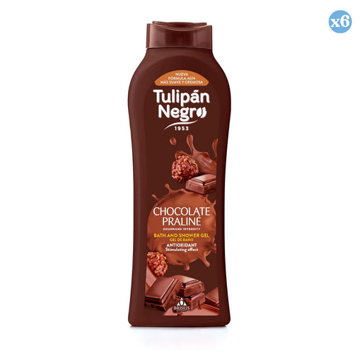 Pack 6x - Gel de Baño Tulipán Negro Chocolate Praliné 650 ml - Tulipan Negro - 1
