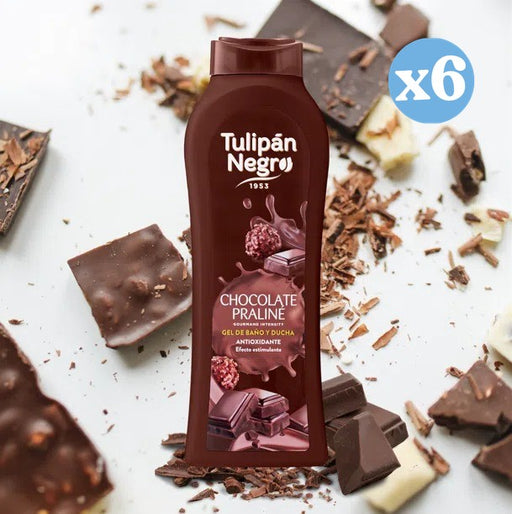 Pack 6x - Gel de Baño Tulipán Negro Chocolate Praliné 650 ml - Tulipan Negro - 2